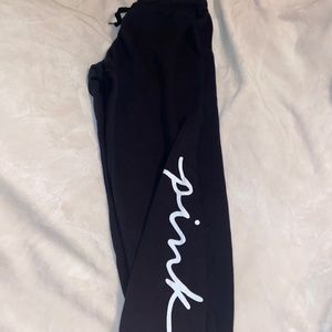 Pink Black jogger sweats